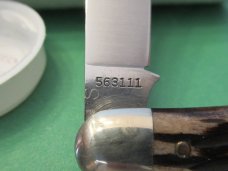 Great Eastern Tidioute Antique Black Bone Easy Open Pattern # 563111 EO Great Eastern Tidioute Antique Black Bone Easy Open Pattern # 563111 EO
