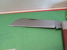 Great Eastern Natural Canvas Micarta Ram's Foot Pattern # 933119 Great Eastern Natural Canvas Micarta Ram's Foot Pattern # 933119