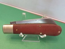 Great Eastern Natural Canvas Micarta Ram's Foot Pattern # 933119 Great Eastern Natural Canvas Micarta Ram's Foot Pattern # 933119