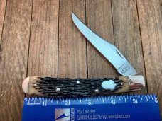 A.G. Russell Granddads Lockback Amber Jigged Bone 154 CM Blade A.G. Russell Granddads Lockback Amber Jigged Bone 154 CM Blade