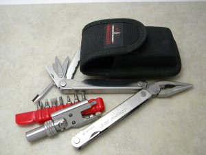 Leatherman USA Portland OR PST II Multi Tool Knife and Nylon Pouch - New