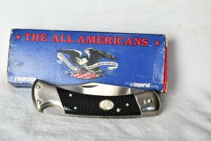 All American's By Frontier AA-51 70's or 80's Very solid knife!