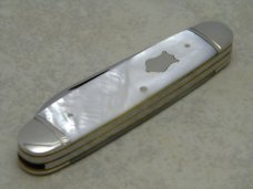 Winchester Trademark USA 1991 Pearl 2991 P Moose Knife Winchester Trademark USA 1991 Pearl 2991 P Moose Knife