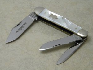 Winchester Trademark USA 1991 Pearl 3904 P Whittler Knife
