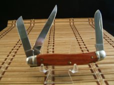SCHRADE+ USA LIMITED EDITION WALNUT MINT TRIPLE BLADE STOCKMAN RARE FOLDING POCKET KNIFE SCHRADE+ USA LIMITED EDITION WALNUT MINT TRIPLE BLADE STOCKMAN RARE FOLDING POCKET KNIFE