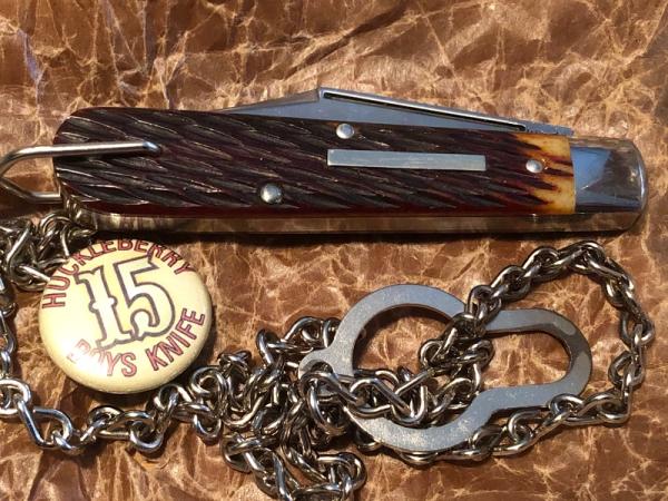 Gec 151118 B&C dark chestnut boys knife Charlie Campagna sfo Gec 151118 B&C dark chestnut boys knife Charlie Campagna sfo