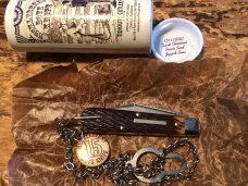 Gec 151118 B&C dark chestnut boys knife Charlie Campagna sfo Gec 151118 B&C dark chestnut boys knife Charlie Campagna sfo