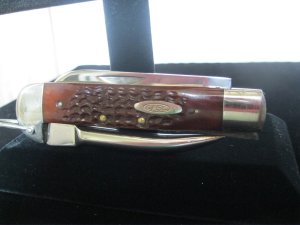 Case XX Stainless USA 5 Dot 1975  Bone 6246R Marlin Spike Riggers Knife-Used-Broken Back Spring #095