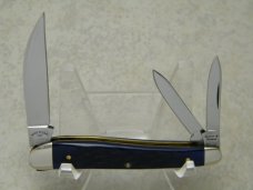 Schatt & Morgan Titusville PA Genuine Blue Bone 043046 Whittler Knife