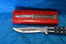 AWMA Inc. Butterfly Knife 5" closed