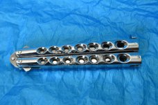 AWMA Inc. Butterfly Knife 5" closed