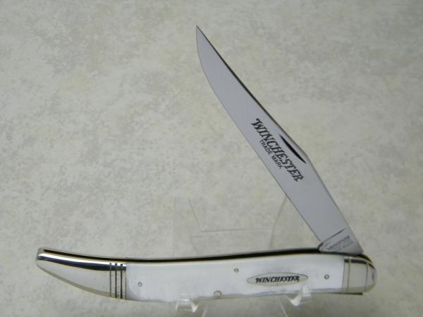 Winchester Trademark USA 1998 Pearl 18036 Large Toothpick Knife Winchester Trademark USA 1998 Pearl 18036 Large Toothpick Knife
