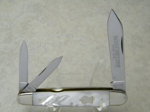 Winchester Trademark USA 1991 Pearl 3995 Whittler Knife
