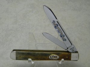 Case XX USA 1987 Appaloosa Bone BL2019 SS Case Collectors Club Slimline English Jack Knife