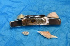 Abalone Congress 4 blade nearly 4" Closed Abalone Congress 4 blade nearly 4" Closed