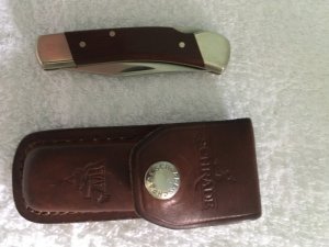 Uncle Henry Schrade + L B 5 USA Lockback Knife