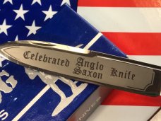 Bulldog Brand 3 Blade Large Celebrated Anglo Saxon Whittler w/ Natural Bone Handles -NOS -M/NM Bulldog Brand 3 Blade Large Celebrated Anglo Saxon Whittler w/ Natural Bone Handles -NOS -M/NM