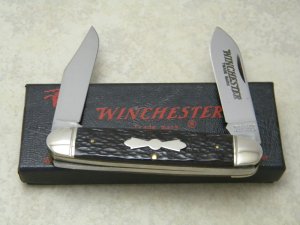 Winchester Trademark USA 1988 Jigged Bone 2991 Moose Knife in Box