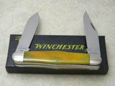 Winchester Trademark USA 1988 Smooth Yellow Bone 2880 1/2 Moose Knife in Box