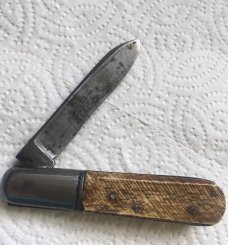 OLD SHEFFIELD BARLOW FISH HOOKS ON BLADE