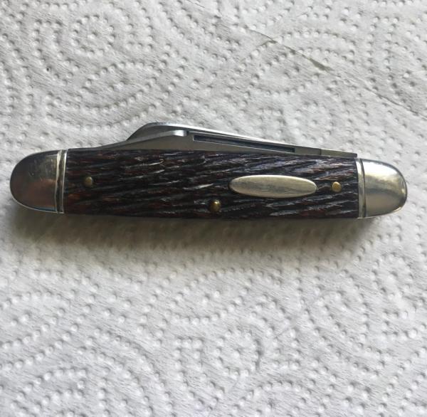 OLD SCHRADE WALDEN CATTLE KNIFE