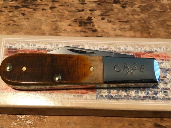 Case XX Brown bone sawcut jig Barlow 22751