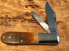 Case XX Brown bone sawcut jig Barlow 22751 Case XX Brown bone sawcut jig Barlow 22751