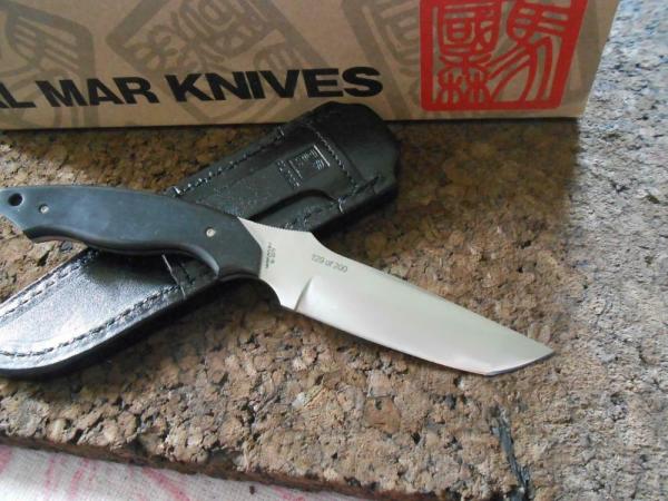 Mint AL-MAR Backup Model 1, 129 of 200 Fixed Blade Knife, with box
