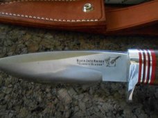 Mint in Box Blackjack Model EL125 Fixed Blade Knife with Original Sheath.