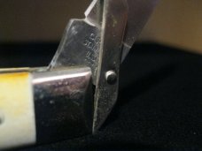 Case XX Stainless USA 4 Dot (1976) Stag 5111 1/2 L SSP Razor Edge Swing Guard Lockback Cheetah # 101