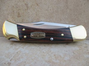 Buck 110  50th Anniversary Lockback with Leather Sheath