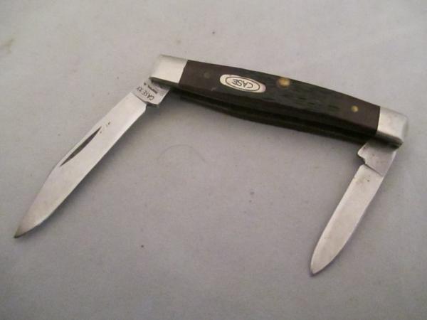 Case XX 6233 Bradford PA 19USA93 Serpentine Pen Brown Jigged Delrin B1364 Case XX 6233 Bradford PA 19USA93 Serpentine Pen Brown Jigged Delrin B1364