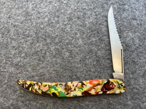 FISH KNIFE Toothpick with END-O-DAY handles. 