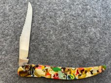 FISH KNIFE Toothpick with END-O-DAY handles. FISH KNIFE Toothpick with END-O-DAY handles.