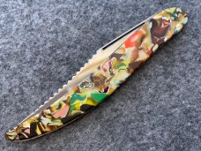 FISH KNIFE Toothpick with END-O-DAY handles. FISH KNIFE Toothpick with END-O-DAY handles.
