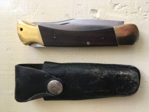 Buck 110 One Liner Inverted Tang Stamp Knife 