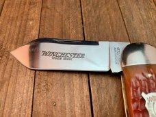 Winchester Sunfish Sleeveboard Whittler Burnt Orange Bone Buffalo Head Series Winchester Sunfish Sleeveboard Whittler Burnt Orange Bone Buffalo Head Series