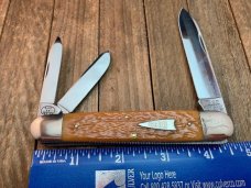 Case Classic Split Back Anglo Saxon Whittler Honey Jigged Bone Case Classic Split Back Anglo Saxon Whittler Honey Jigged Bone