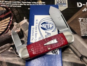Case Classic Sunfish Elephant Toe 62050 Red Bone with XX Super Rare! NIB