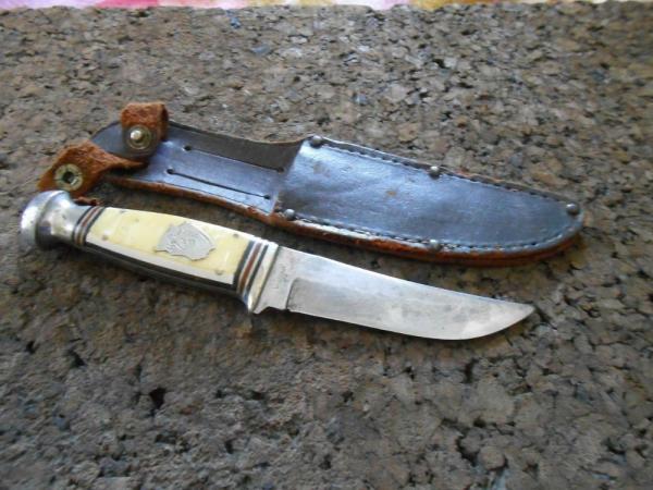 Rare West-Cut Fixed Blade Knife 