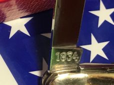 Vintage 1960s J A Henckels 3 Blade Stockman MDL#1834 Knife w/ Great Antique Stag Handles! NOS Vintage 1960s J A Henckels 3 Blade Stockman MDL#1834 Knife w/ Great Antique Stag Handles! NOS