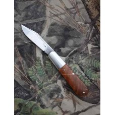 Kroo Custom handmade Barlow pattern knife with Clip Point Blade and Sneezewood Burl Scales. Kroo Custom handmade Barlow pattern knife with Clip Point Blade and Sneezewood Burl Scales.