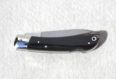 NEW OLD STOCK CLASSIC ITALIAN AKC AUTO SPEED HUNTER GENUINE BRAZILIAN HORN WITH SHEATH