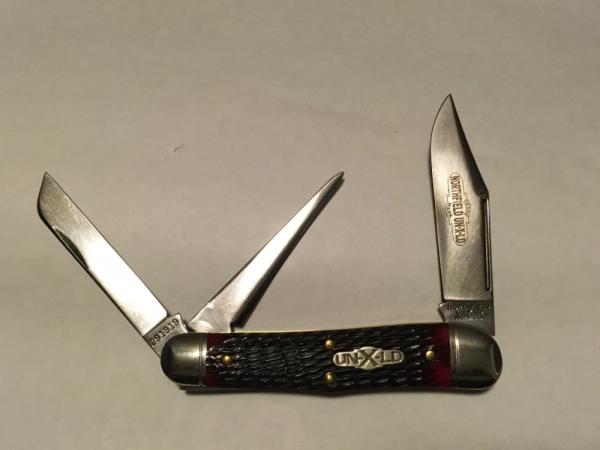 Stockyard Whittler Blood Red Jig Bone Great Eastern Northfield 291319 New Stockyard Whittler Blood Red Jig Bone Great Eastern Northfield 291319 New
