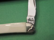 Case XX Tiny Tooth Pick Proto Painted Pony  Mammoth Tooth 