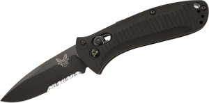 Benchmade 5500SBK Presidio Black Combo Edge- New in Factory Box