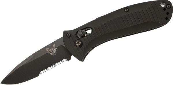 Benchmade 5500SBK Presidio Black Combo Edge- New in Factory Box
