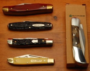 Lot #7 - Sarge, Schrade, Camillus, Robeson and Kutmaster - Big Savings on This 5 Knife Lot!
