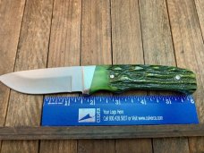 Bear and Son Cutlery Hunting Fixed Blade For the NAHC Green Bone Stag