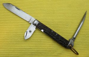 Schatt & Morgan 1895-1931 Sailor's Rope Knife. ................................................(851)